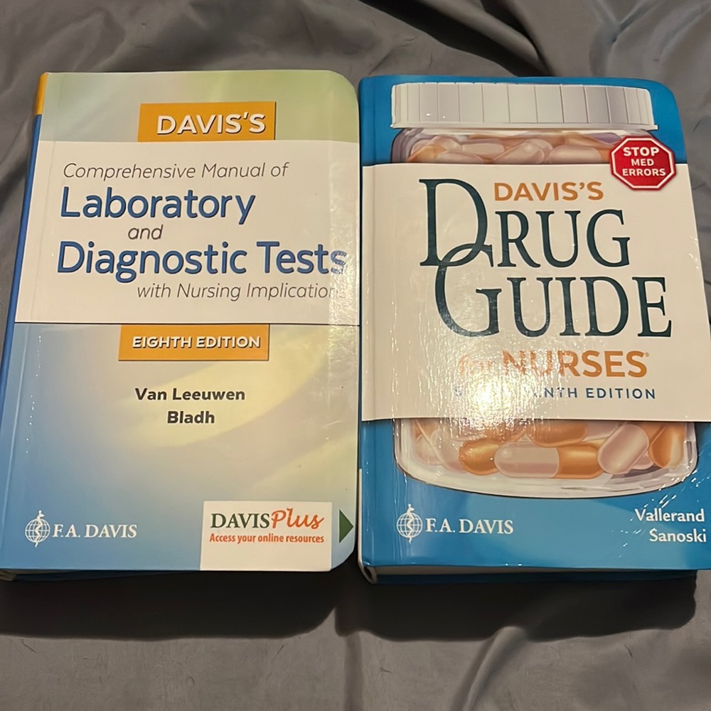 Davis Drug Guide (17th edition) /  Laboratory & Diagnostic Tests (8th edition)
